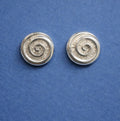 Nautilus stud earrings